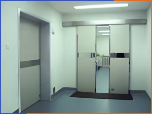 手動推拉式防護門